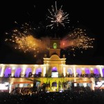 Lanzamiento del Tour Internacional de Ciclismo en la réplica del Cabildo