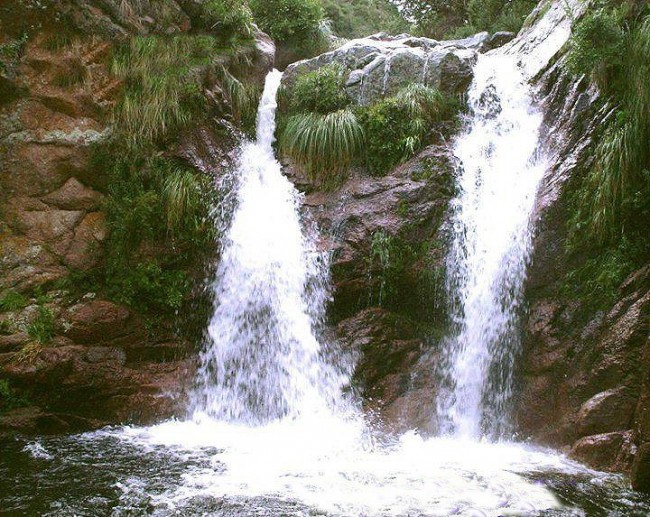 Cortaderas. Cascada Esmeralda