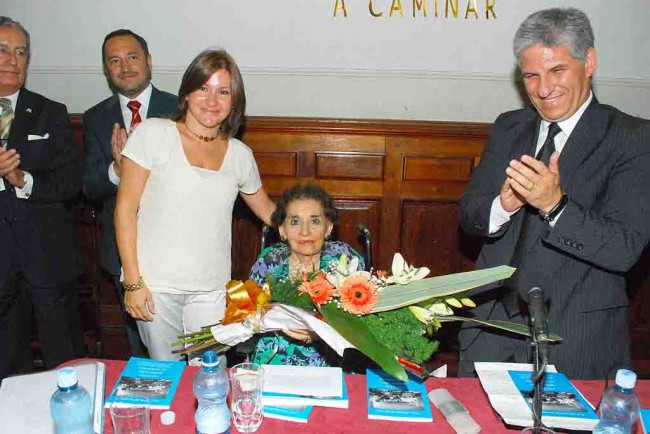 Gobernador de San Luis, Claudio Poggi, Sandra Correa, su esposa y Memé
