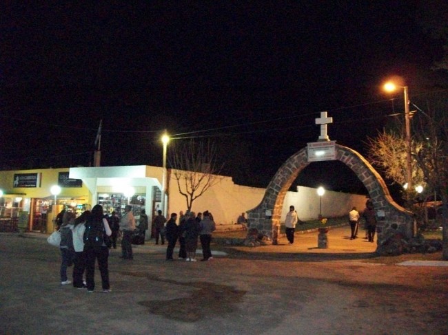 Entrada al Cristo de la Quebrada