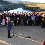 Inauguración del Dique La Estrechura