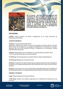 Invitación Encuentro de Historiadores Renca