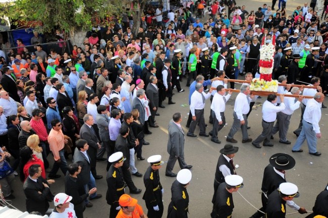 Llegada del Cristo de la Quebrada