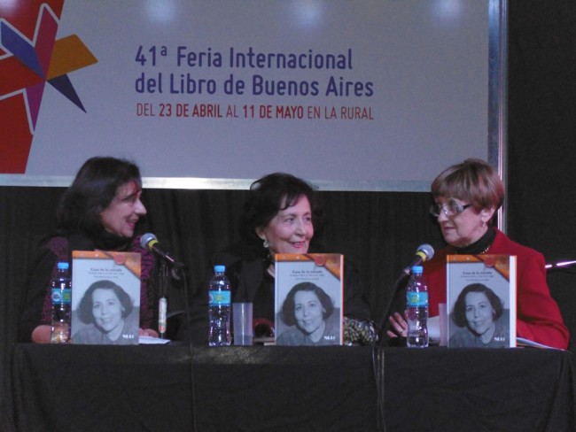 Adriana Ortiz Su​árez​, ​Perla Montiveros de Mollo​, Claudia Alicia Forgione